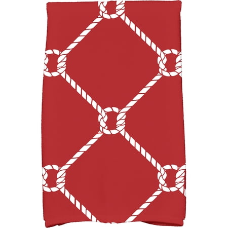 Simply Daisy 18 x 30 Ahoy! Geometric Print Kitchen Towel