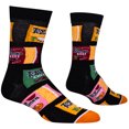 thumbnail image 3 of Cool Socks, Men's Funny Novelty Socks, Top Ramen Flavors Crew, Adult Large, 3 of 6