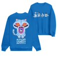 thumbnail image 1 of Pop cazadora para niña Demo-n Hunters Round-Neck Sweatshirt,Soft Streetwear Pullover,Cute Long Sleeve Sweatshirt for Fall Winter （Blue）, 1 of 4