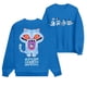 thumbnail image 1 of Pop cazadora para niña Demo-n Hunters Round-Neck Sweatshirt,Soft Streetwear Pullover,Cute Long Sleeve Sweatshirt for Fall Winter （Blue）, 1 of 4