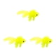 thumbnail image 4 of Tholdsy Buena opción de regalo Pez dorado simulado Presente para sus seres queridos Pez artificial en movimiento Pez artificial amarillo Type1 NO1, 4 of 6