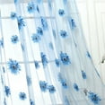 thumbnail image 4 of Rideau en Organza Fleurs, Rideau Motif Tournesol Maison Rideau Motif Tournesol Rideau en Tulle Design de Pointe, 4 of 5