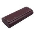 thumbnail image 5 of FITYLE Eyeglasses Box Eyewear Display Lightweight Storage Organizer Easy to Clean Multiuse PU Leather Glasses Case Sunglasses Holder Coffee, 5 of 10