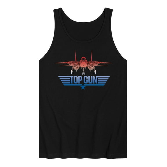 Top Gun - Top Gun Fighter Jet Logo - Men's Jersey Tank Top