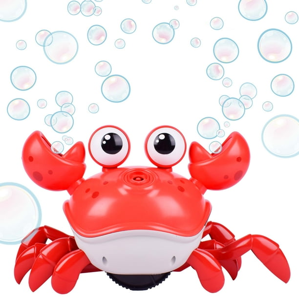 Play Day Dancing Crab Bubble Machine, Includes Bubble Blasting Solution ...