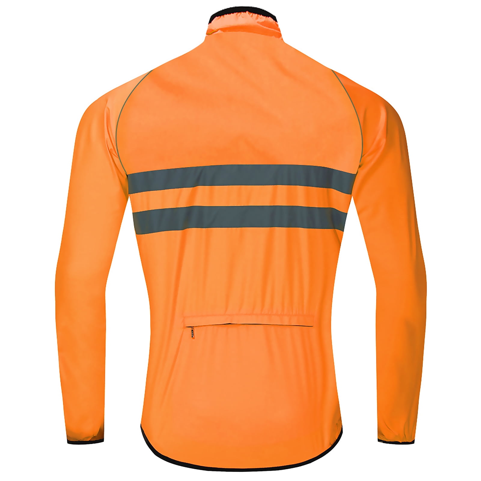 Veste Coupe-vent Cyclisme Homme ARSUXEO Manches Longues - Respirante, Réfléchissante, Légère