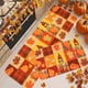 thumbnail image 4 of Juego de 2 Tapetes de Otoño con Diseño de Calabaza y Hoja de Arce | Felpudos Antideslizantes de Poliéster con Decoración Otoñal | Alfombras para Interior y Exterior de Halloween, Acción de Gracias |, 4 of 6