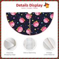 thumbnail image 3 of Fotbe Cartoon Donut Planets Pattern Christmas Tree Skirt, Tree Skirts Plush Christmas Decorations, Christmas Tree Skirts Xmas Decorations Holiday Party Decor-30", 3 of 6