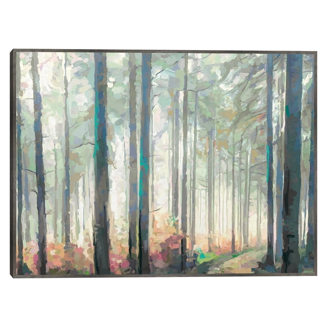 Cuadro Decorativo - Viaje al bosque Jr Impresión en canvas, estrechado.