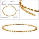 thumbnail image 4 of Collar de acero inoxidable dorado alivio del dolor de moda, , para hombres mujeres 51-80 cm/20-31,5 pulgadas Sunnimix Collar de acero inoxidable, 4 of 6