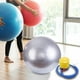 thumbnail image 1 of Balance Ball Silla Cola Pilates Ball Antideslizante Heavy Duty con bomba Ejercicio Ball Yoga 75cm Plata, 1 of 8