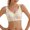 White, variant on Bra Innovation for Everyday Wear Seamless Non Rimmed Lace Push Up Underwire Bra with Sag Side Gathers and Front Closure for Enhanced Comfort and