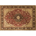thumbnail image 1 of Ahgly Company Indoor Rectangle Medallion Brown Traditional Area Rugs, 8' x 10', 1 of 4