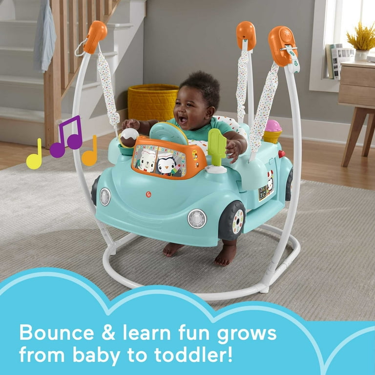 Fisher Price 2 in 1 Sweet Ride Jumperoo Activity Center GPN16