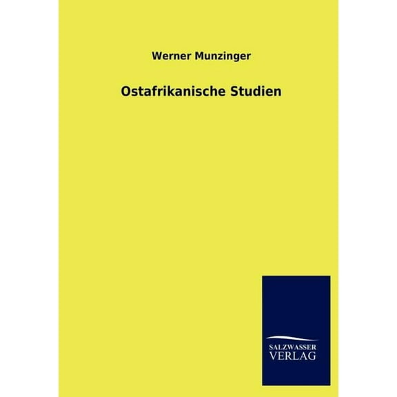 Ostafrikanische Studien (Paperback)