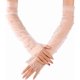 thumbnail image 2 of Guantes largos de novia Guantes de novia Guantes sin dedos de verano hasta el codo para mujeres y niñas, 2 of 5