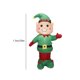 thumbnail image 4 of Elfo inflable de aire soplado con luz LED Elfo gigante de dibujos animados 1.5M Regalo de Navidad, 4 of 6