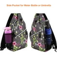 thumbnail image 6 of Sling Backpack,Travel Hiking Daypack Periwinkle Crossbody Shoulder Bag, 6 of 6