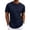 A Navy, variant on Men's Heavy Weight Crew Neck True Classic Tees Men Men's Summer Casual Short Sleeved Solid Color Thin Breathable Fashion Shirt Blue L