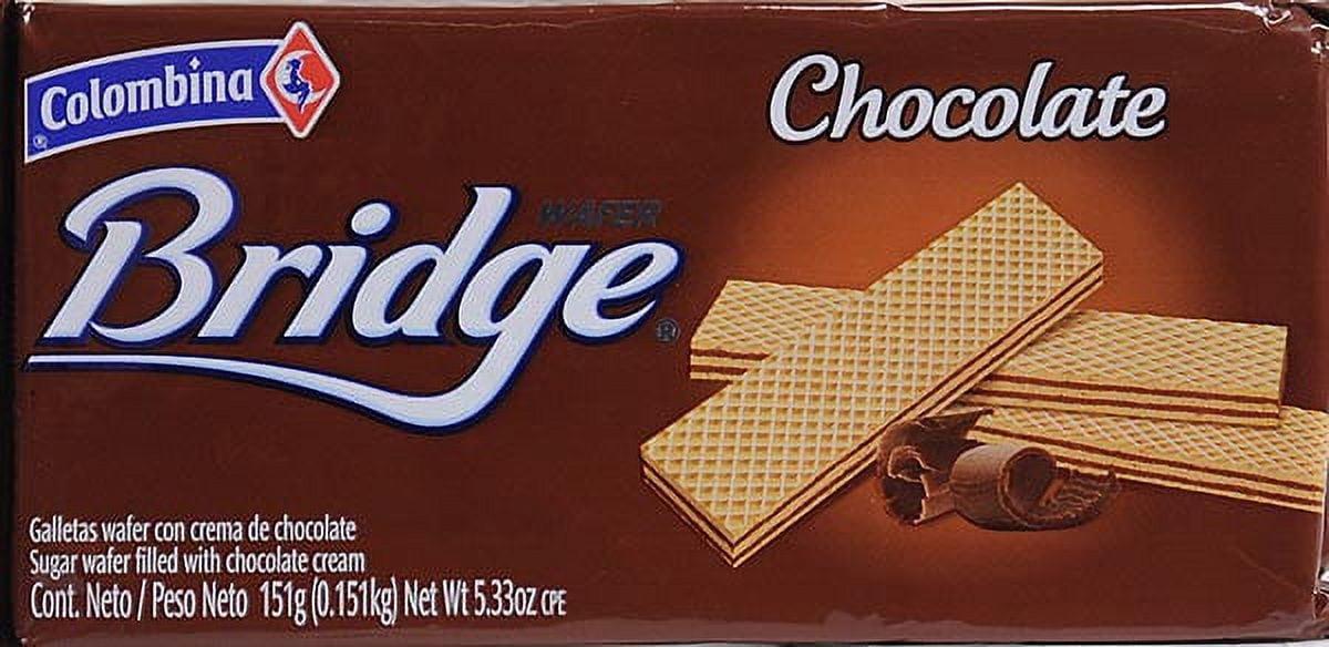 Colombina BRIDGE Sugar Wafer Chocolate