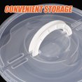 thumbnail image 3 of Raindrops 2 Pcs Contenants de Rangement pour Aliments Porte-Cupcakes avec Couvercle Compatible Réfrigérateur pour Restaurants, 3 of 8