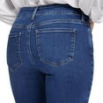 thumbnail image 4 of NYDJ Women's Petite Marilyn Straight Denim Jean with Lift Tuck Technology - Cooper Blue - Size 2, 4 of 4