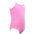 thumbnail image 2 of Girls Camisole Ballet Leotard, Adjustable Straps, Full Front Lining, Soft Cotton Dancewear for Ballet & Gymnastics, 2 of 5
