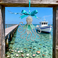 thumbnail image 4 of 3D Handmade Sea Glass Ocean Ornament – Frosted Beach Glass Suncatcher,Handmade Coastal Décor,Shore Glass Pendant,Ocean-Inspired Wall Hanging,Great for Car & Bedroom, 4 of 11