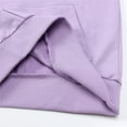 thumbnail image 3 of Eashery Toddler Girl Sweatshirt Pullover Hoodie Winter Warm Shirt Sweater Tops Toddler Boys Girls Cotton Sweatshirt (Purple,4-5 Years), 3 of 5