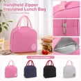 thumbnail image 2 of Insulated Lunch Bag | Reusable Black Lunch Bag for Work and Daily Use, Insulated Lunch Tote for Cold and Hot, 2 of 6