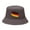 Grey, variant on White Summer Hat polyester-cotton blend UPF50+ Waterproof Bucket Hat for Fishing, Hiking, Camping One Size
