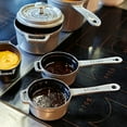 thumbnail image 3 of Staub Cast Iron 0.25-qt Mini Saucepan - Graphite Grey, 3 of 3