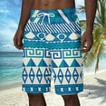 thumbnail image 2 of Men Swim Trunks Quick Dry Stretch Swim Shorts Bathing Suits Swimwear Beach Shorts With Pockets Blue XL, 2 of 5