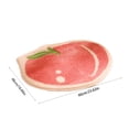 thumbnail image 2 of Ajauxi Cute Bath Mat for Bathroom, Cute Fun for Bathroom Fruit Bath Mat, Fruit Shaped Bathtub Rug Bathroom Tub Fun Plush Shower Rugs Washable Great for Home Shower Bathroom Use, 2 of 5