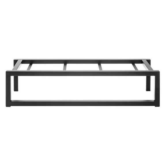 HUBERT® Display Riser Rectangular Black - 6"L x 20"W x 5 1/2"H
