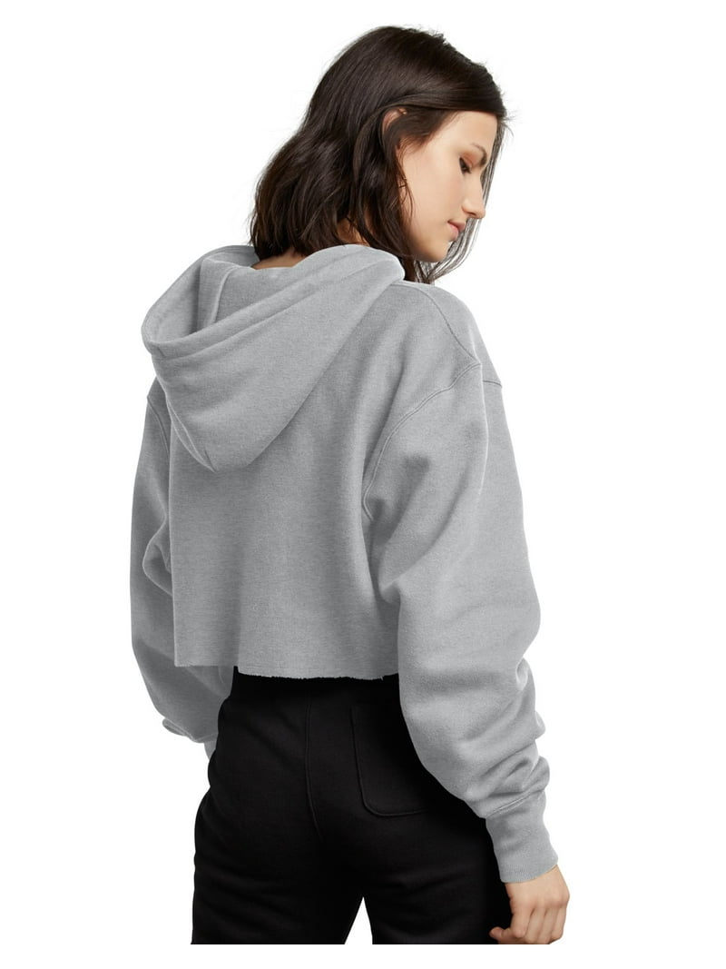 Women's Champion Reverse Weave® Cropped Cut-Off Hoodie, C