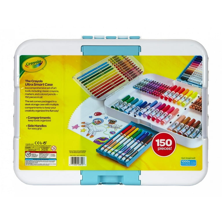 Crayola Inspiration Art Desk, Over 100 Piece, Art Set, Gift for Kids, Age  4, 5, 6, 7, 8