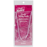 Silvalume Circular Knitting Needles 36"-Size 6/4mm