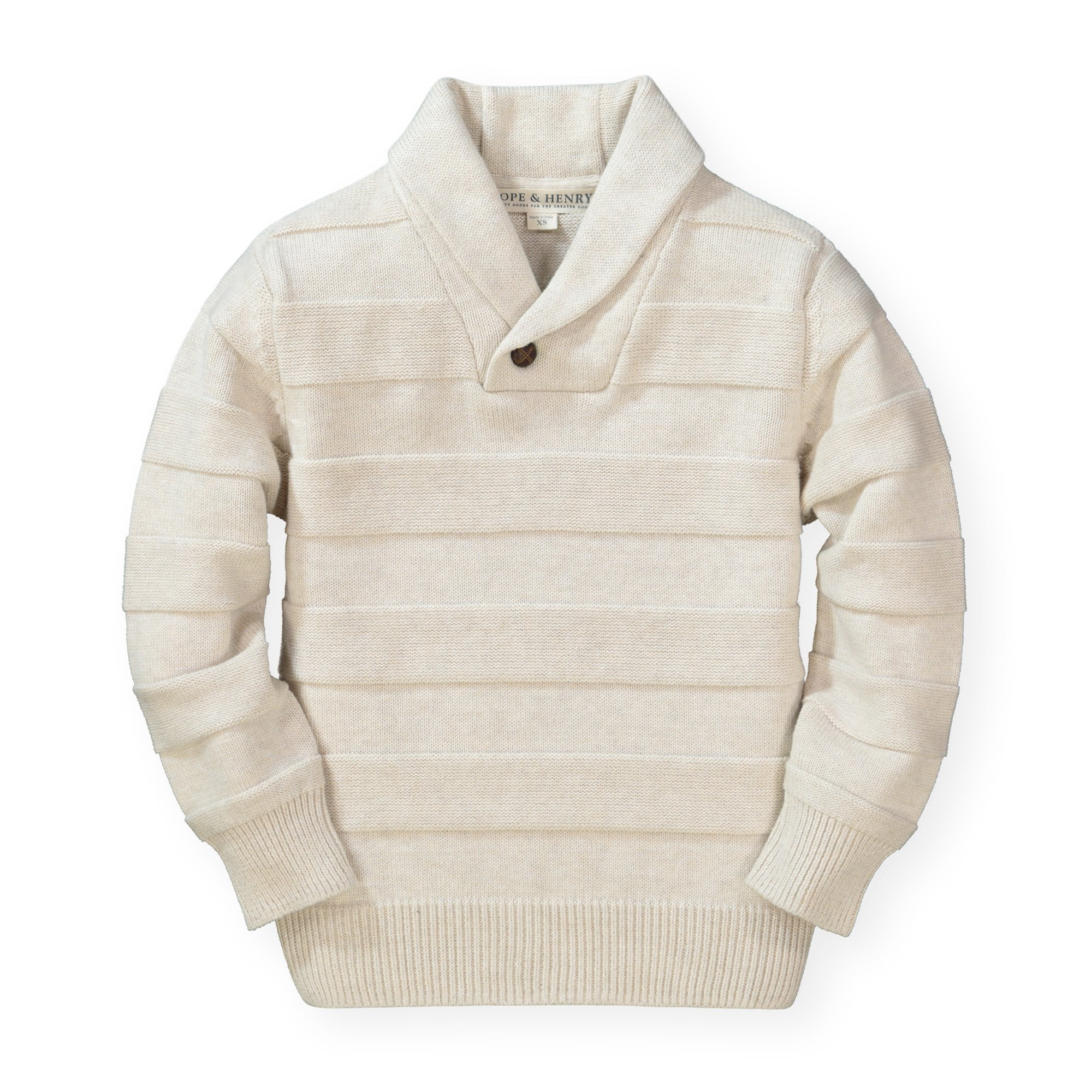 945 Strak Doen Hope & Henry Boys' Shawl Collar Sweater - Walmart.com