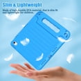 thumbnail image 5 of AVAWO Kids Case for New iPad (A16) 11th Generation 11 Inch 2025 & iPad 10th Generation 10.9" 2022 with Built-in Screen Protector Durable Shockproof Lightweight Handle Cover, Blue, 5 of 10