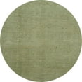 thumbnail image 1 of Ahgly Company Indoor Round Abstract Copper Green Abstract Area Rugs, 5' Round, 1 of 6