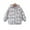Type D Gray, variant on LYMAYTER Kids Unisex down Jacket Girls Boys Hooded Long Sleeve Outerwear Toddler Printed Light Warm Coats for 1-6 Years