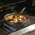 thumbnail image 2 of KitchenAid Nitro Carbon Steel 10"/25cm Stir Fry Gray, 2 of 5