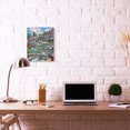 thumbnail image 2 of Stupell Industries Abstract. Cartoon London Cityscape Design Canvas Wall Art by Enrico Fossati, 2 of 6