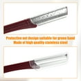 thumbnail image 3 of Unique Bargains Vocoste Rasoir à Sourcils pour Femmes avec Couvre-Sourcils Rose Rouge Vin 12 Pcs, 3 of 7