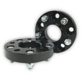 thumbnail image 1 of 2pc 25mm Wheel Spacers ¦ 5X114.3 (5X4.5) Hubcentric ¦ 70.1 CB ¦ 12x1.5 Black, 1 of 5