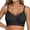 Black, variant on 2 Pack Bras for Women Wireless Seamless Everyday Wear With Lift Support Full Coverage Back Smoothing Home Sleep Bras