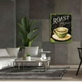 thumbnail image 6 of Epic Graffiti 'Today's Coffee III' by Lisa Audit, Canvas Wall Art, 40"x54", 6 of 8