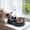 Blue, variant on Dual Pet Bowl with Inclined Neck Support, 10.43 x 4.72 x 3.15 Inches Food & Water Combo Bowl for Cats Dogs, Non-Slip Base & Removable Design for Easy Cleaning & Feeding Comfort