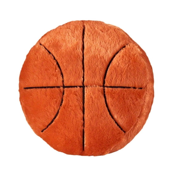 MERIGLARE Sports Throw Pillow Pillow Toy, Multipurpose Huggable Decorative Sports Ball Pillow for Valentine, Living Room Travel basketball M
